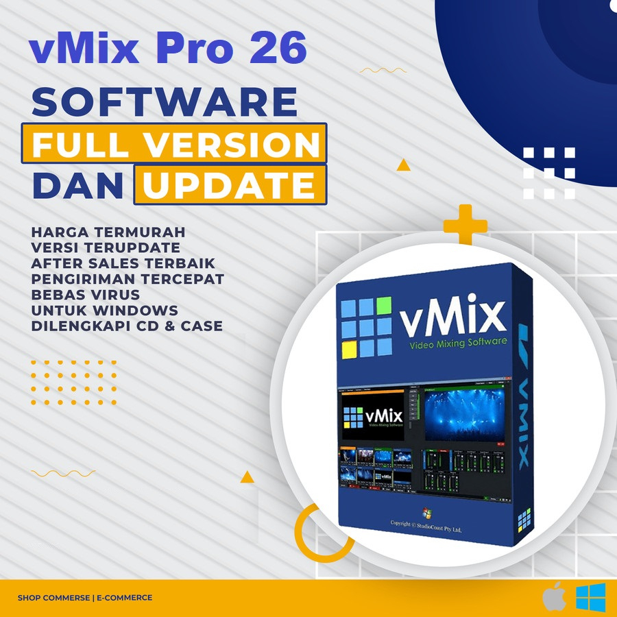 vMix Pro 26 : Software Virtual Video Mixer