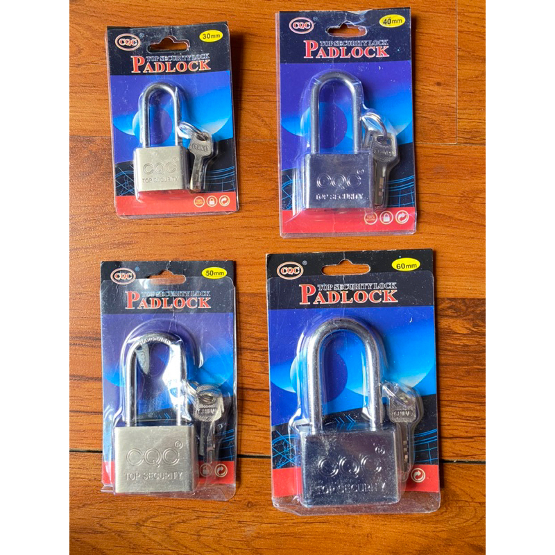 Gembok Stainless Padlock/Gembok Leher Panjang/Gembok Pagar 30mm 40mm 50mm 60mm