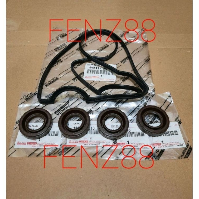 PAKING KLEP PAKING TUTUP KLEP SEAL SIL BUSI GREAT -TWINCAM ALL NEW COROLLA 1SET