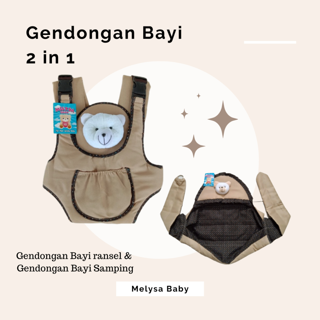 Gendongan Bayi 2 in 1