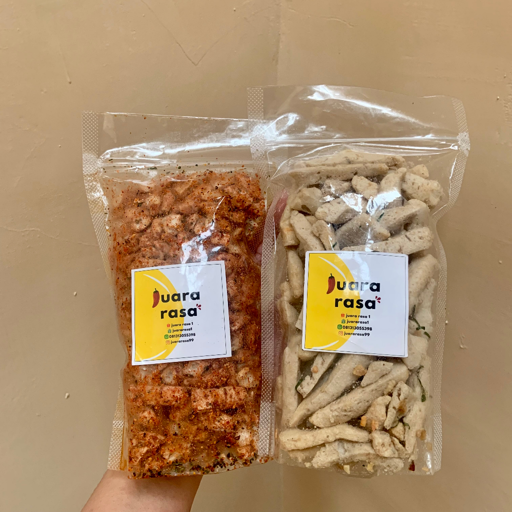 

Basreng sultan juara rasa kering pedas gurih daun jeruk