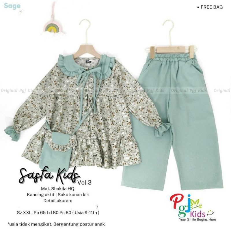 sasfa oneset kids by pgj kids
