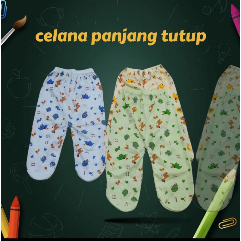 Celana Bayi Panjang Tutup Kaki Bayi Size