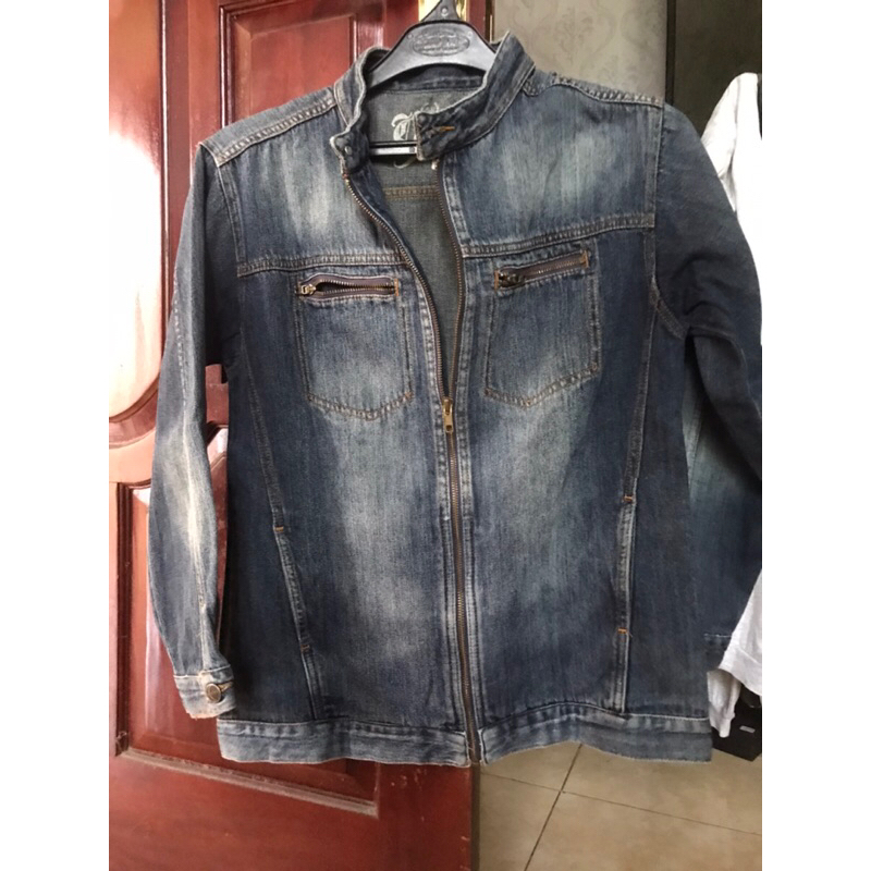 Preloved Jaket jeans Caesar size M NO MINUS