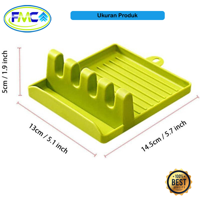Tatakan Spatula Tutup Panci Sendok Sutil Tempat Rak Peralatan Dapur Serbaguna