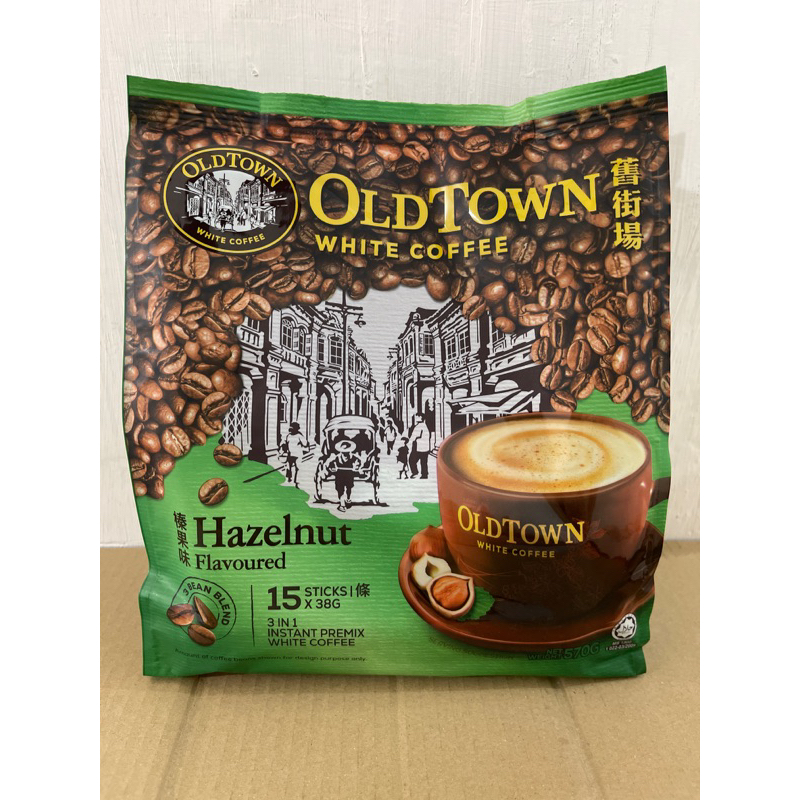 

oldtown white coffee hazelnut old town 15sachets