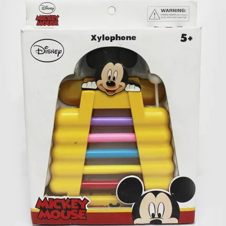 Xylophone Mickey Mouse Mainan Anak Alat Musik silofon