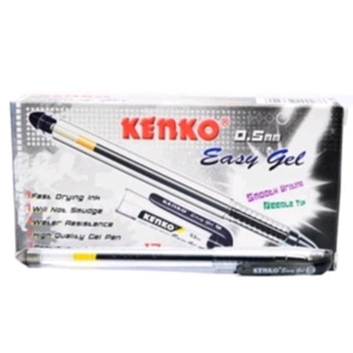 

PEN PULPEN PENA GEL KENKO HARGA 1 KOTAK ISI 12 PCS