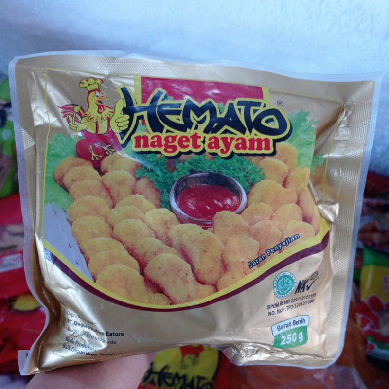 

Hemato GOLD nugget ayam 250gr