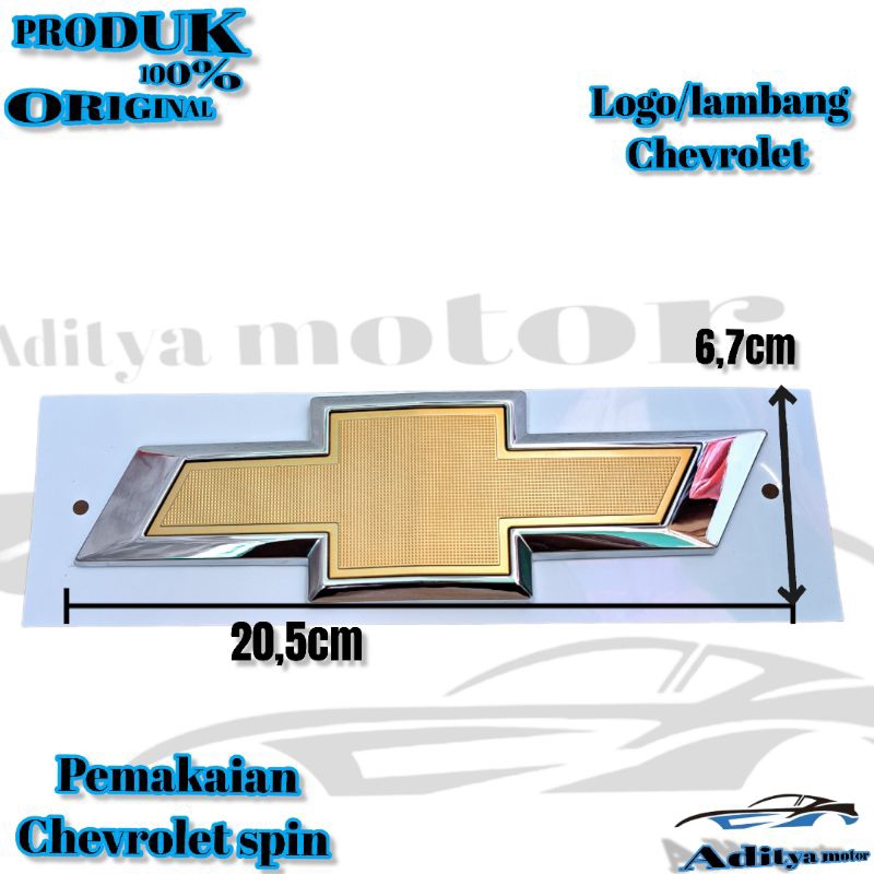 Logo Chevrolet spin original Emblem Chevrolet spin original
