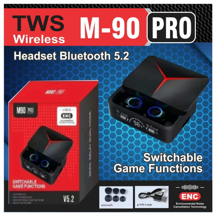 HANDSFREE BLUETOOTH TWS M28/M30/M10/M19/M90 PRO