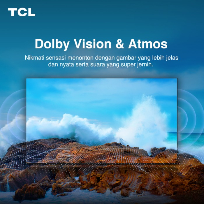 TCL 75 inch QLED Google TV 4KUHD- HDR 10+-Dolby Atmos &amp; Vision (Model: 75C645)