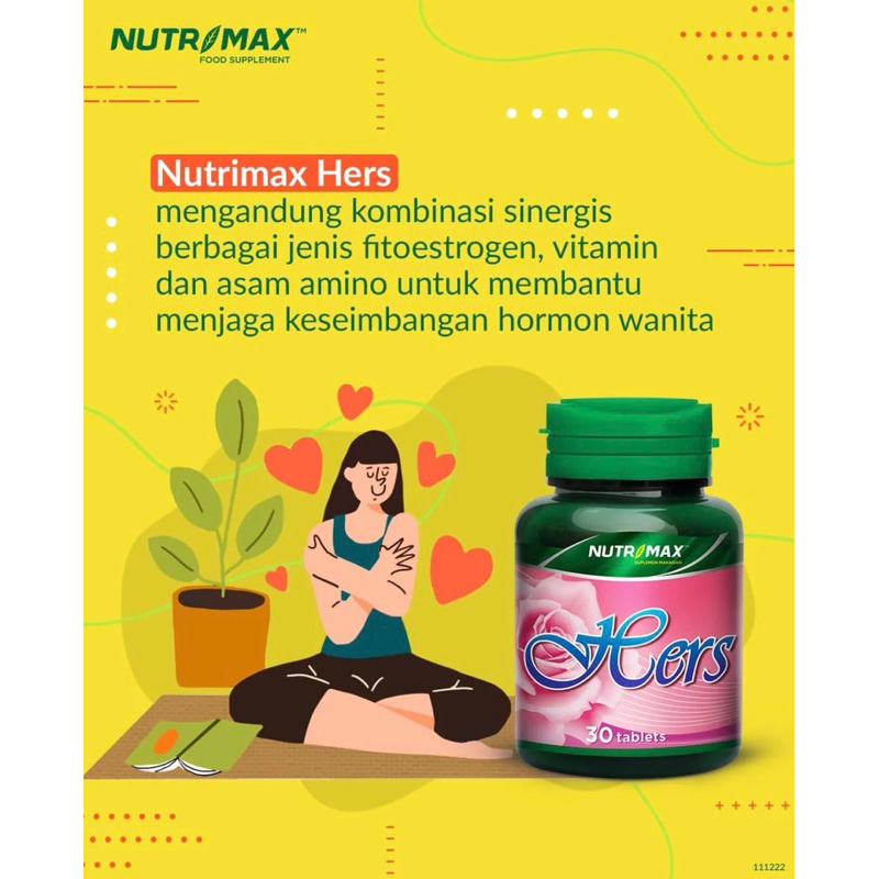 Nutrimax Hers 30 Hormon Seksualitas Wanita
