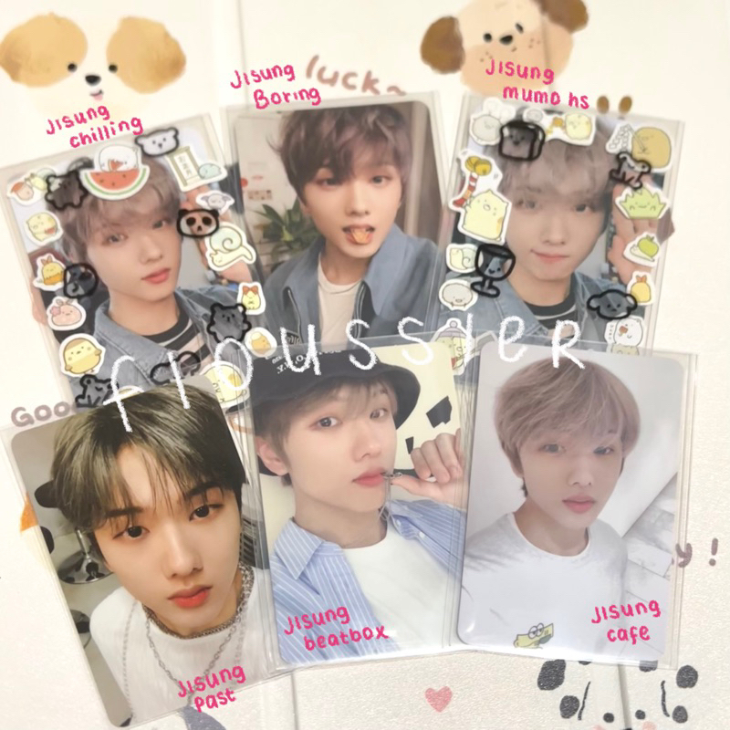 JISUNG CHILLING MUMO HOT SAUCE CAFE BORING BEATBOX RESONANCE RESO PAST NCT DREAM PHOTOCARD PC
