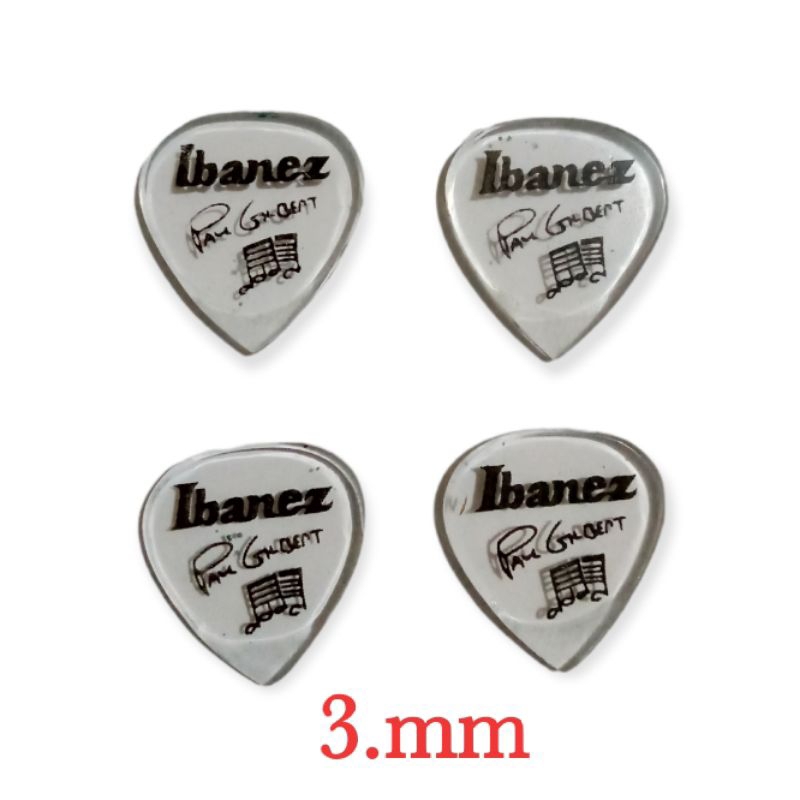 Pick Gitar Size 3.mm ( 4.pcs )