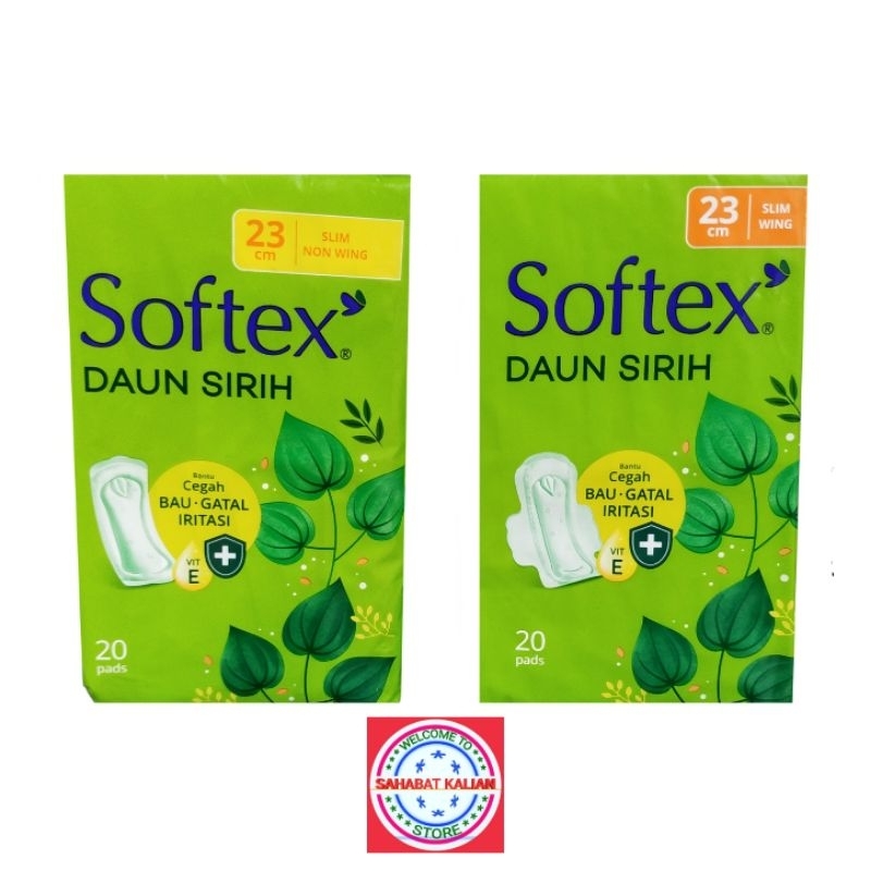 SOFTEX DAUN SIRIH 23CM ISI 20 PADS