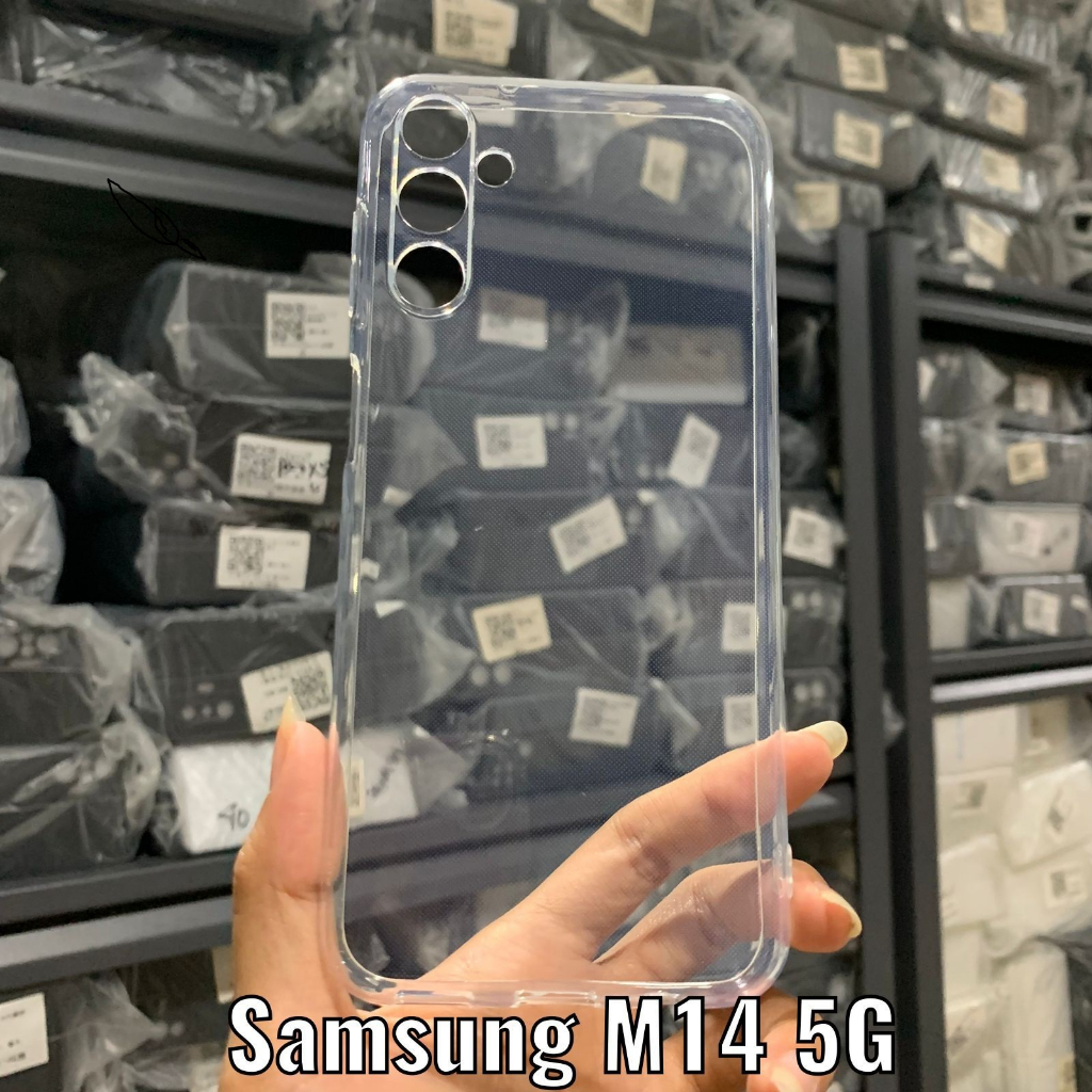 SAMSUNG S21 FE S20 FE M14 5G M10 M20 M30 M30S CASE HD BENING SOFTCASE 2.00mm CLEAR TRANSPARAN SILIKON KARET CASING COVER PELINDUNG BELAKANG s21fe