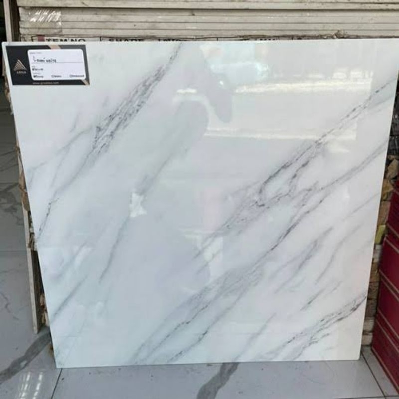 Granit Lantai 60x60 Kw Exp Arna Lavani White