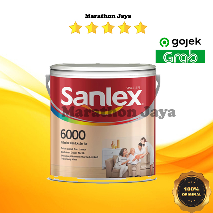 CAT TEMBOK SANLEX PUTIH 6000 5KG