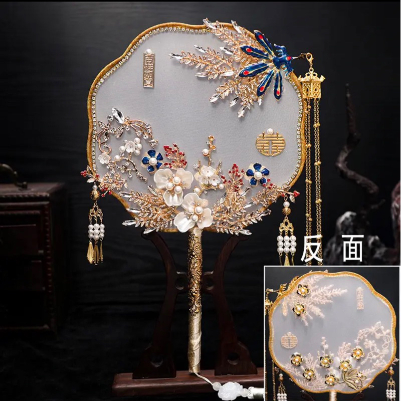 Kipas Sangjit Phoenix Premium Handfan Kipas Pernikahan Wedding Accesoris