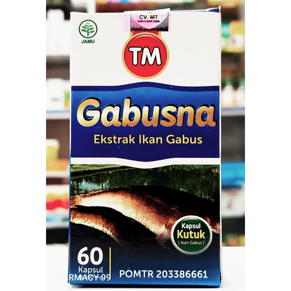 Gabusna Ekstrak Ikan Gabus Isi 60 Kapsul - Tasnim Gabusna