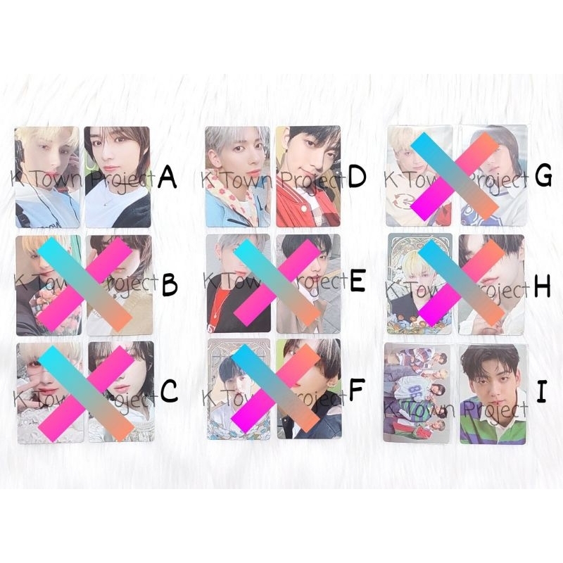 [READY - CLEARANCE SALE] TXT FREEZE SOOBIN TAEHYUN YEONJUN BEOMGYU HUENINGKAI BOY YOU WORLD PHOTOCAR