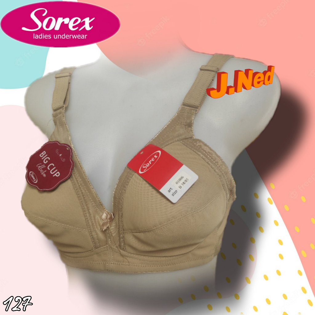 J127 BRA SOREX , TANPA KAWAT BH/BRA SOREX 01006 BRA WANITA SOREX CUP C BESAR