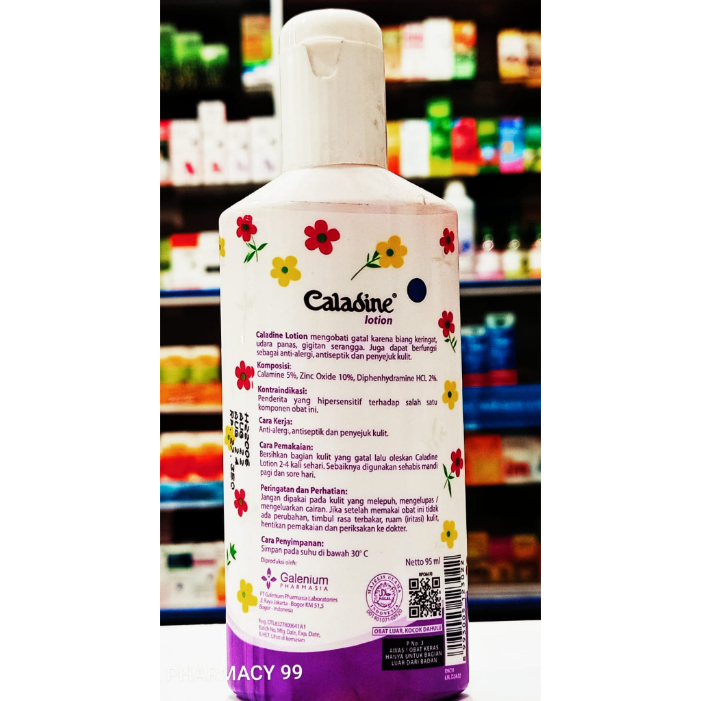 Caladine Lotion 95ml - Mengatasi Gatal-gatal/Alergi