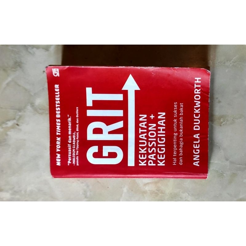 Buku GRIT karangan Angel Duckworth