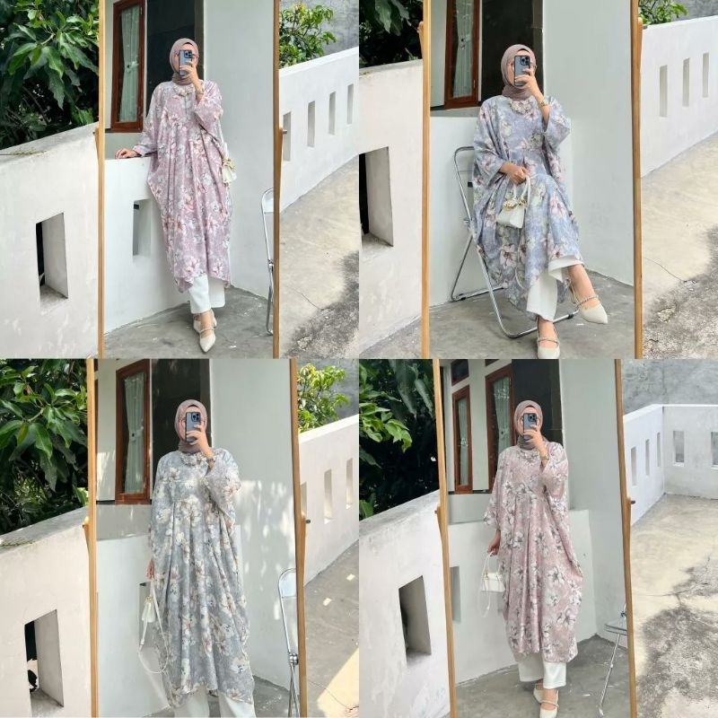 Anjani Silk Kaftan by Outfix