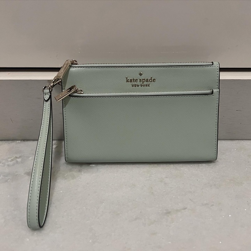 Kate Spade Original dompet uang kartu minimalis pouch wristlet