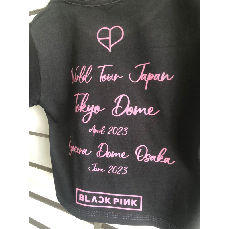 [PREMIUM] CROPTOP BORN PINK TOKYO VERSION BLACKPINK WORLD TOUR JAPAN 2023