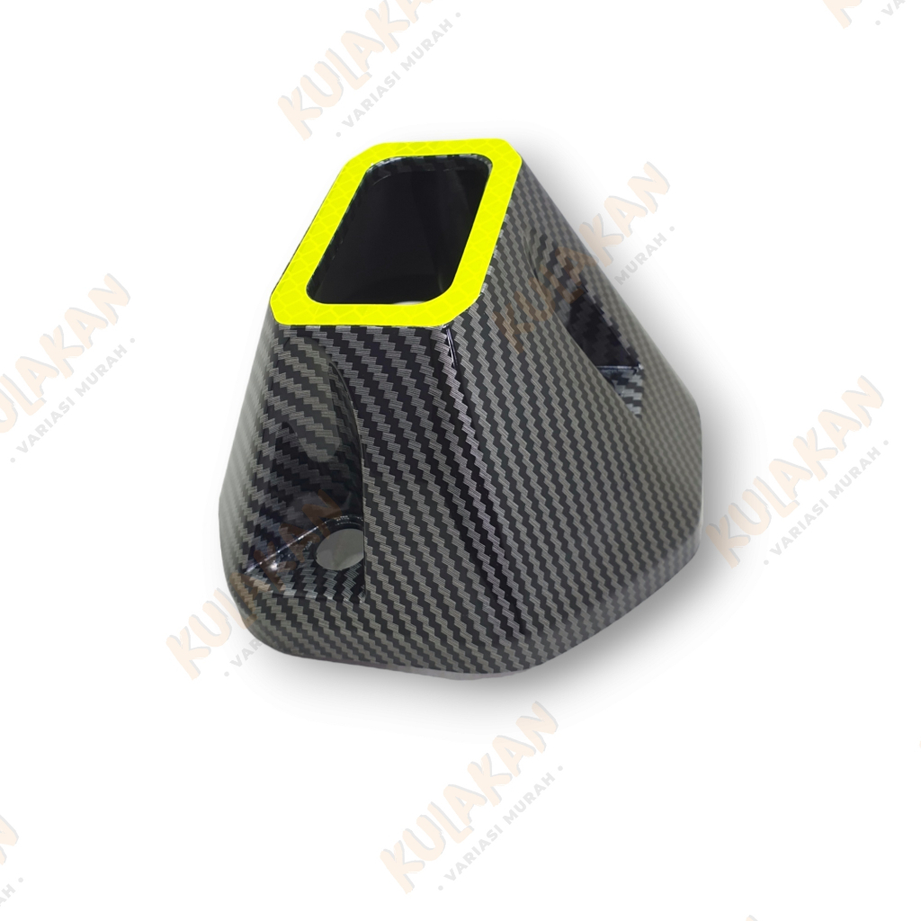 Cover Tutup Corong Knalpot Vario 125 150 New 2018 2019 2020 2021 2022 Carbon Karbon Keyless CB 150 Plastik