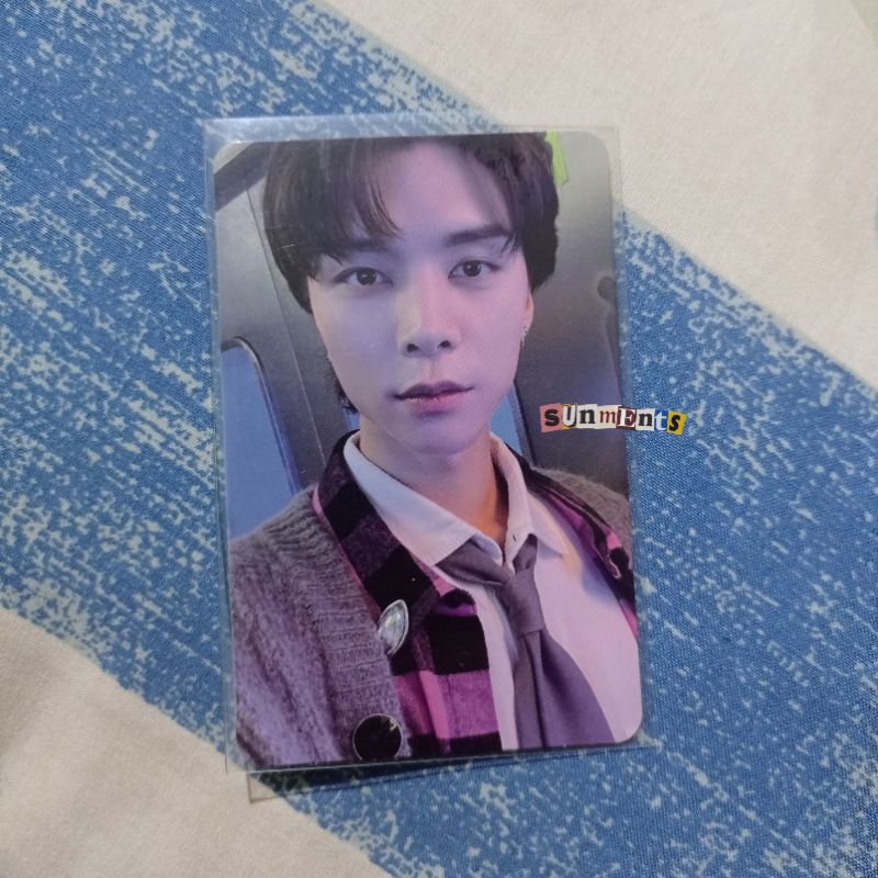 pc photocard Johnny smcu night ver