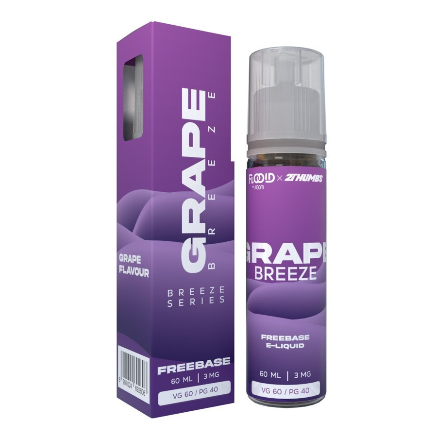 Liquid Foom Grape Breeze 60ML by Flooid x 2Thumbs / Foom Grape Breeze