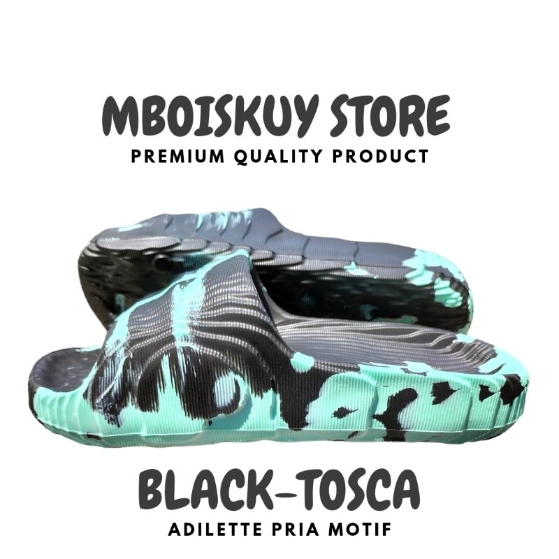 Sandal Slop Adilette Pria Motif Premium Quality