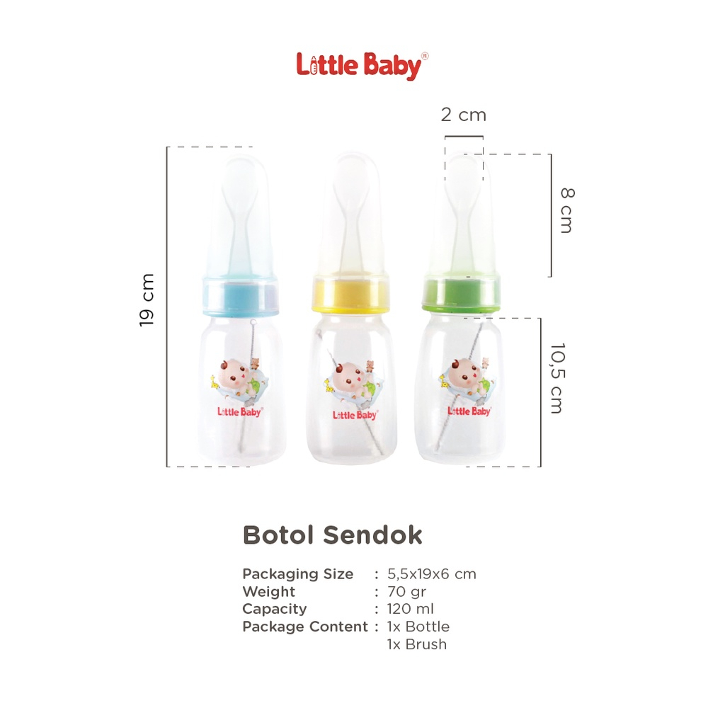 Little Baby Botol Sendok  Bubur bayi 120ml