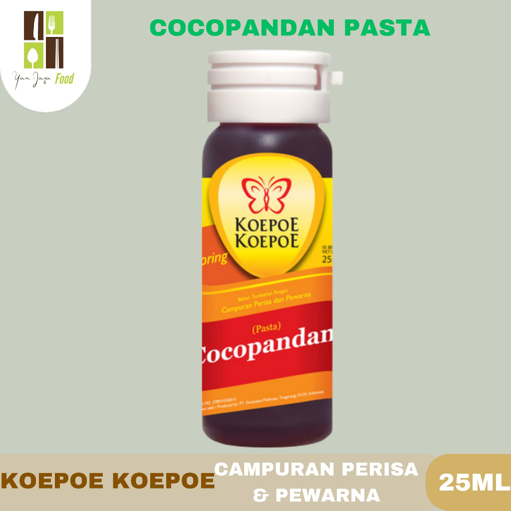 Koepoe Koepoe/Kupu Kupu Campuran Perisa &amp; Pewarna / Pasta /All Varian 25ml