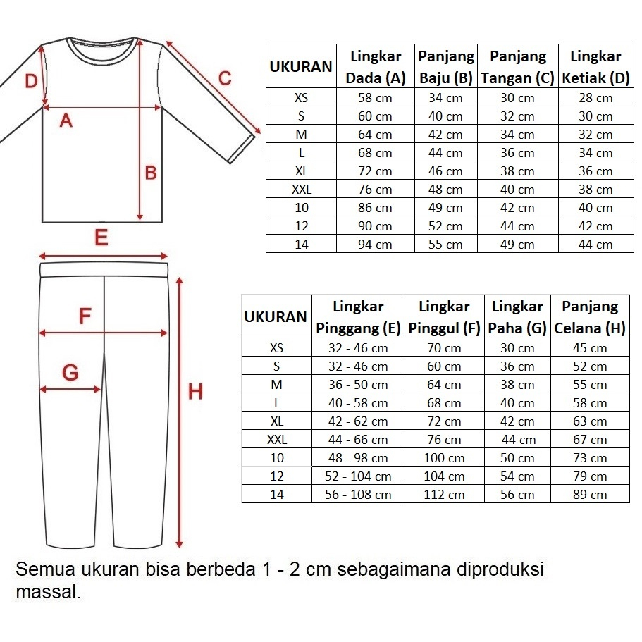 Hanamichi VANO.PP Setelan Anak Lengan Panjang