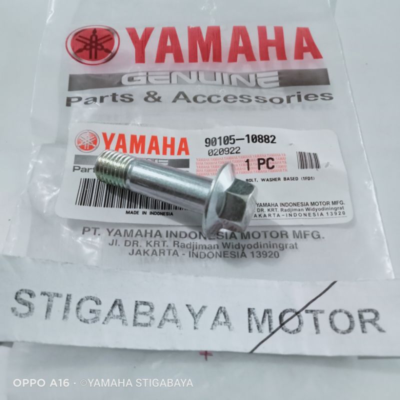 BAUT CALIPER BELAKANG NMAX OLD BOLT CALIPER REAR YAMAHA NMAX ORIGINAL baut caliper belakang new Vixi