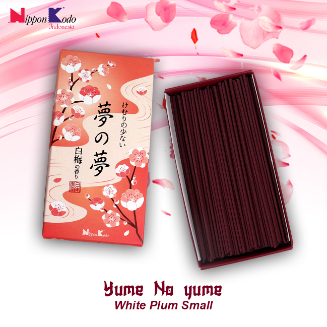 Dupa Wangi Aromaterapi White Plum Yume No Yume Nippon Kodo Jepang Small