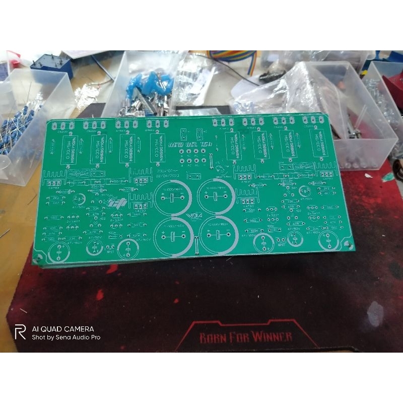 PCB OCL150watt stereo Plus PSU