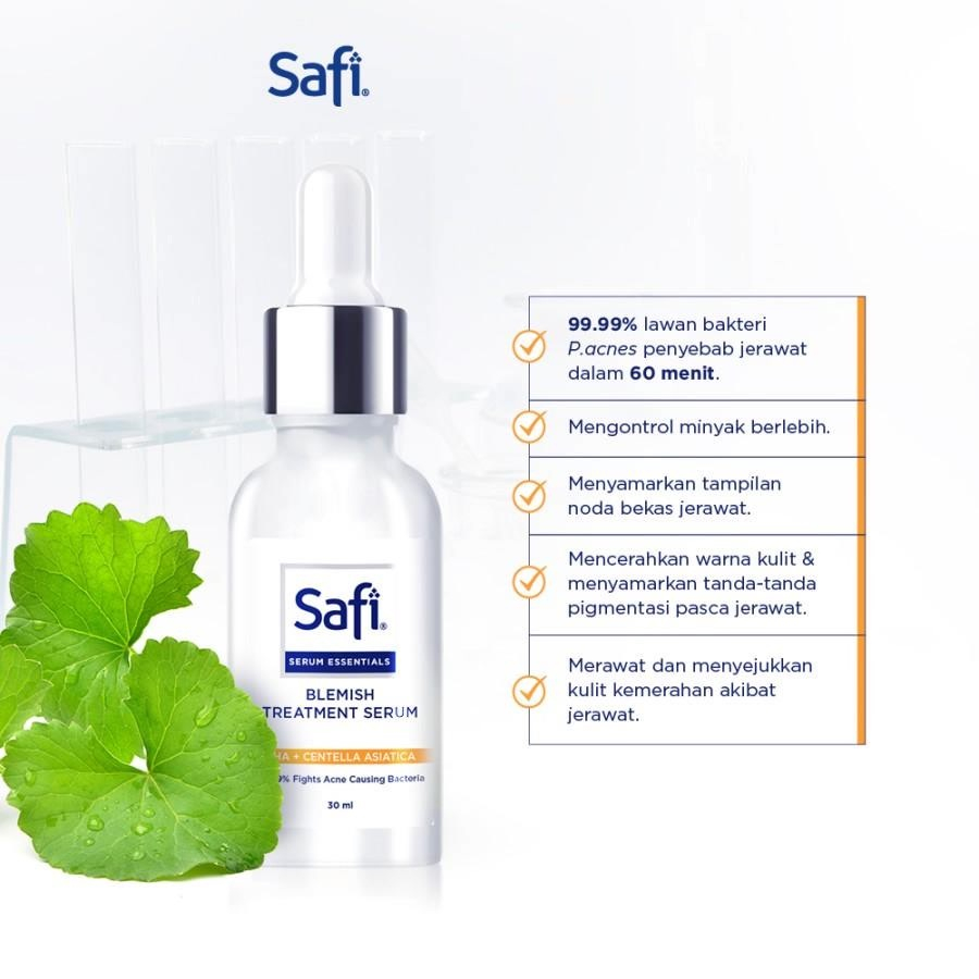 Safi Serum Essentials SERIES | Duo Lifting - Bright Up - Blemish - Renewal - Intensive Hydrating Serum 30ml | Serum Wajah - TnT Beauty Shop