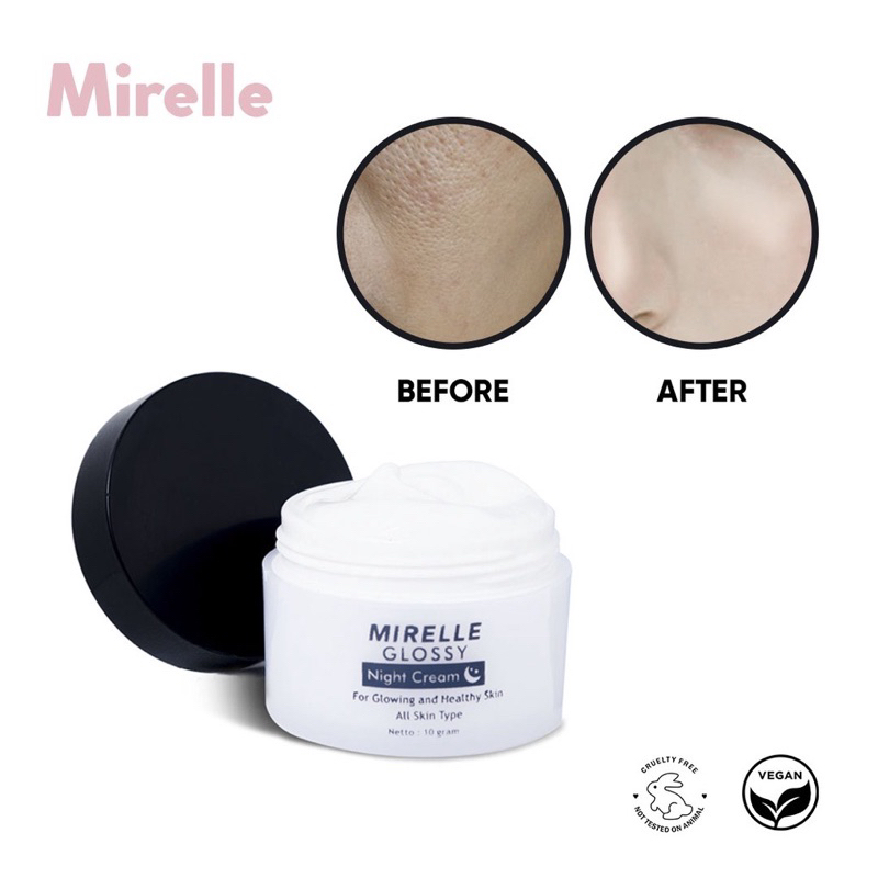 Mirelle Glossy Night Cream / Night Cream / Glossy series/ Mirelle
