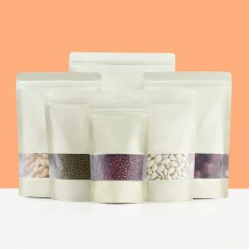 Standing Pouch Kertas Ziplock 12 x 20 / Kemasan Paper Craft 12x20 cm Anti Air - Waterproof