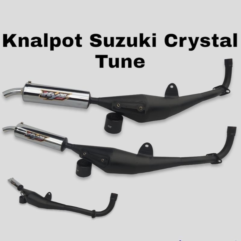 Knalpot Suzuki CRYSTAL TUNE Standar Racing / Suzuki best RR 110