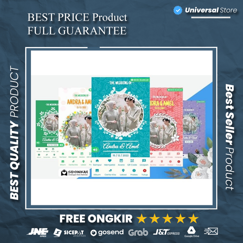 Source Code Website Undangan Digital Online Kekinian SiDoiNikah V3 Pernikahan Si Doi Nikah Premium L