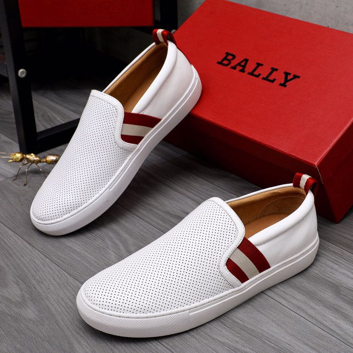 BALLY Men's Casual Shoes Step on Step Loafers