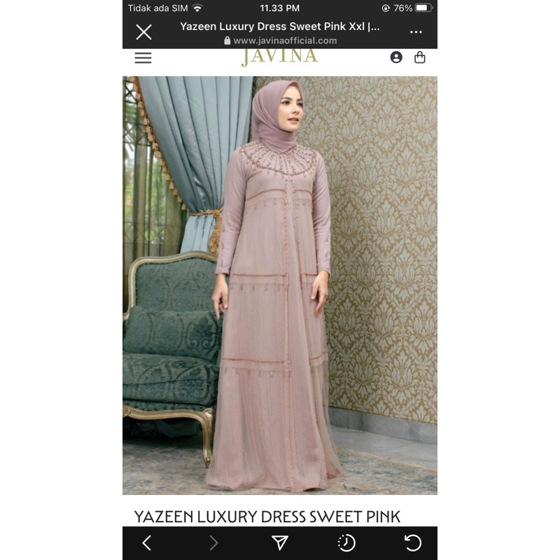 Yaazeen Luxury Dress by Javina
