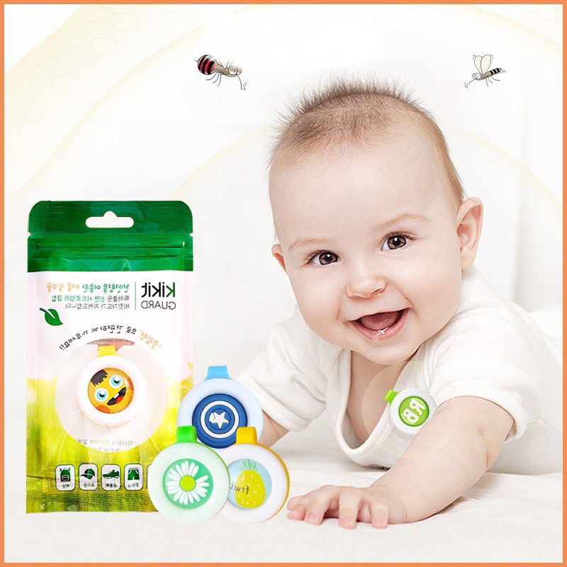 Bikit guard pin klip anti nyamuk bayi anak korea pin anti nyamuk aman herbal